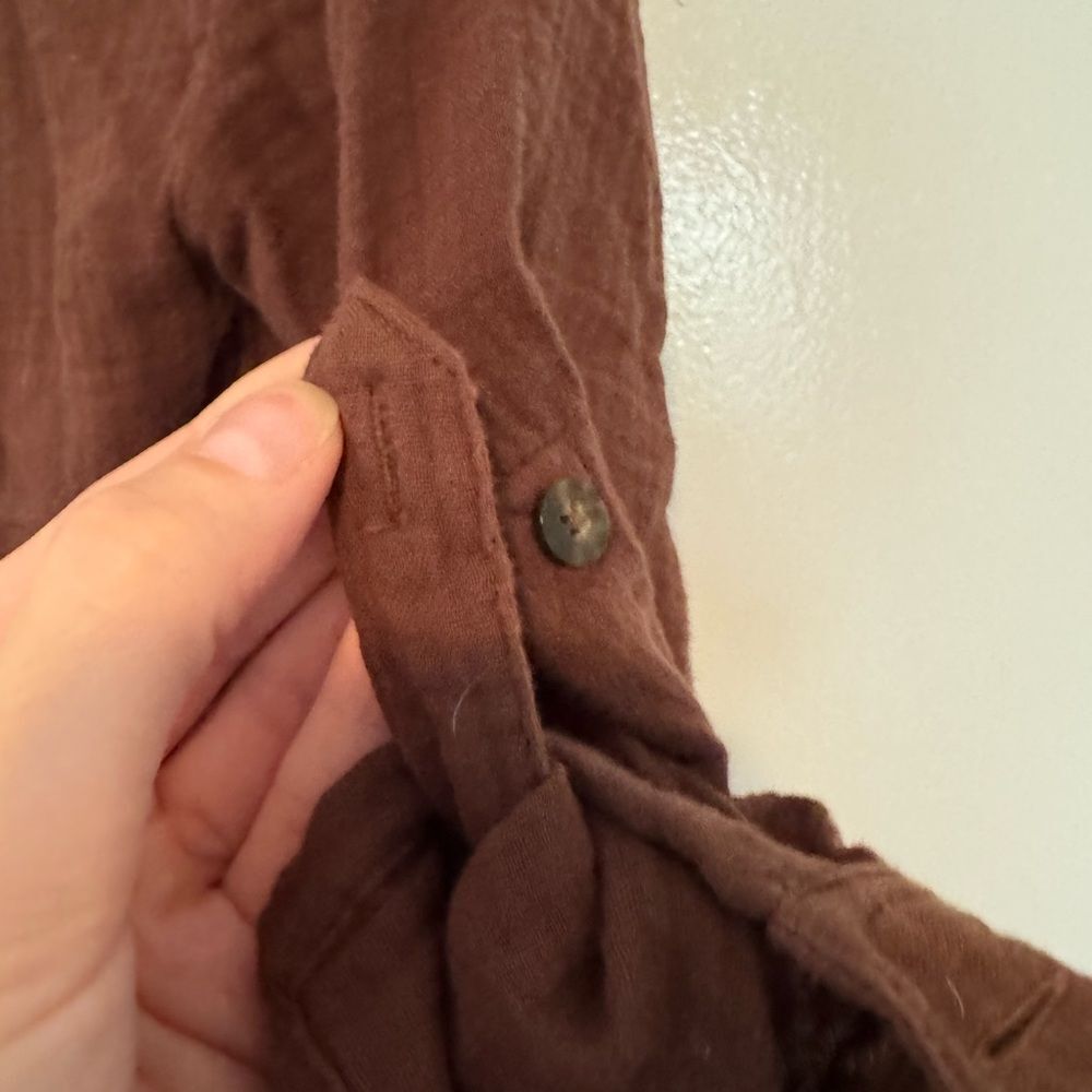 Madewell Brown Utility Jumpsuit - Picture 8 of 10